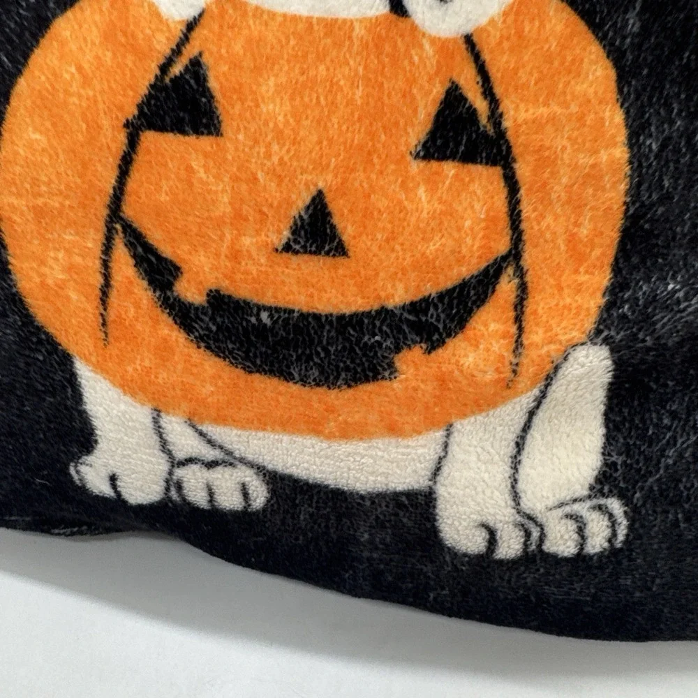 Modern‎ Southern Home Halloween French Bulldog Pumpkin Throw Pillow 16